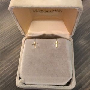 Cross earrings